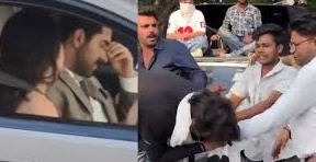 Pati Patni Aur Woh 2: आयुष्मान-सारा की फिल्म के सेट पर मारपीट, प्रयागराज के स्थानीय लोगों ने क्रू को पीटा! Pati Patni Aur Woh 2: आयुष्मान-सारा की फिल्म के सेट पर मारपीट, प्रयागराज के स्थानीय लोगों ने क्रू को पीटा!