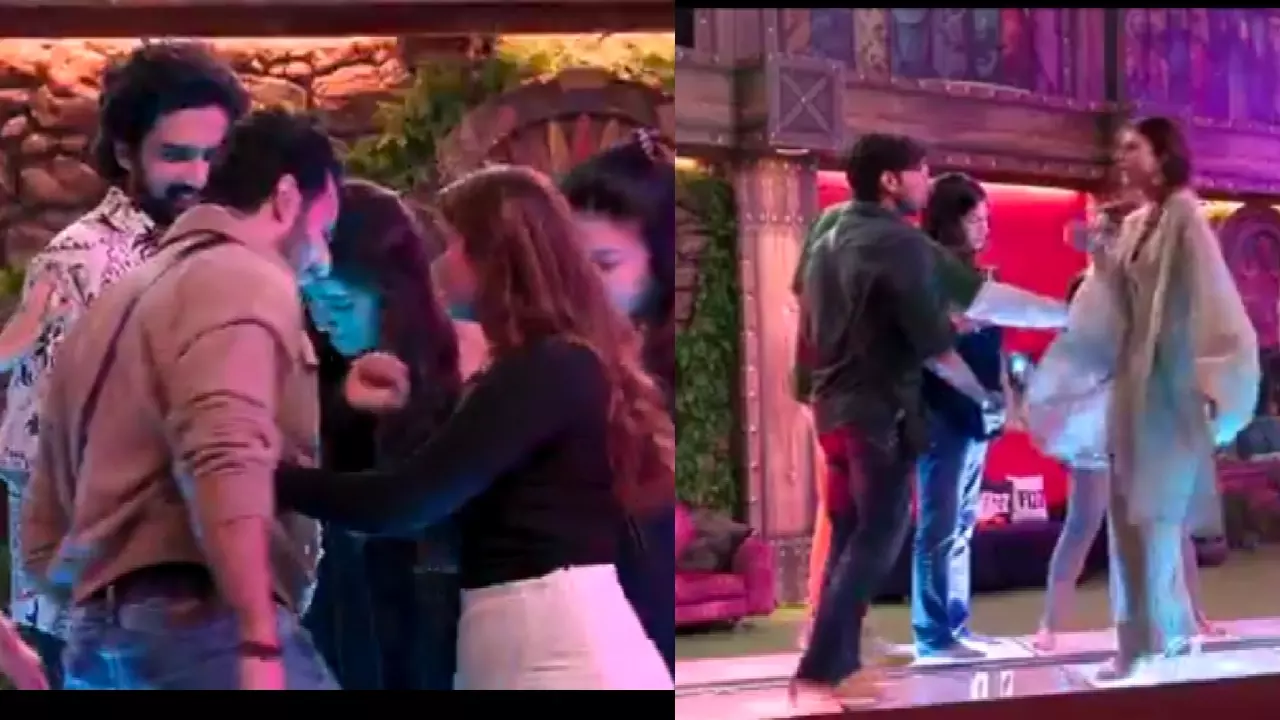 Bigg Boss 19 Promo: बिग बॉस 19 में हुई भयंकर लड़ाई नीलम ने दिया अभिषेक को धक्का, अमाल ने कैप्टन बनते ही घर में लगाई आग