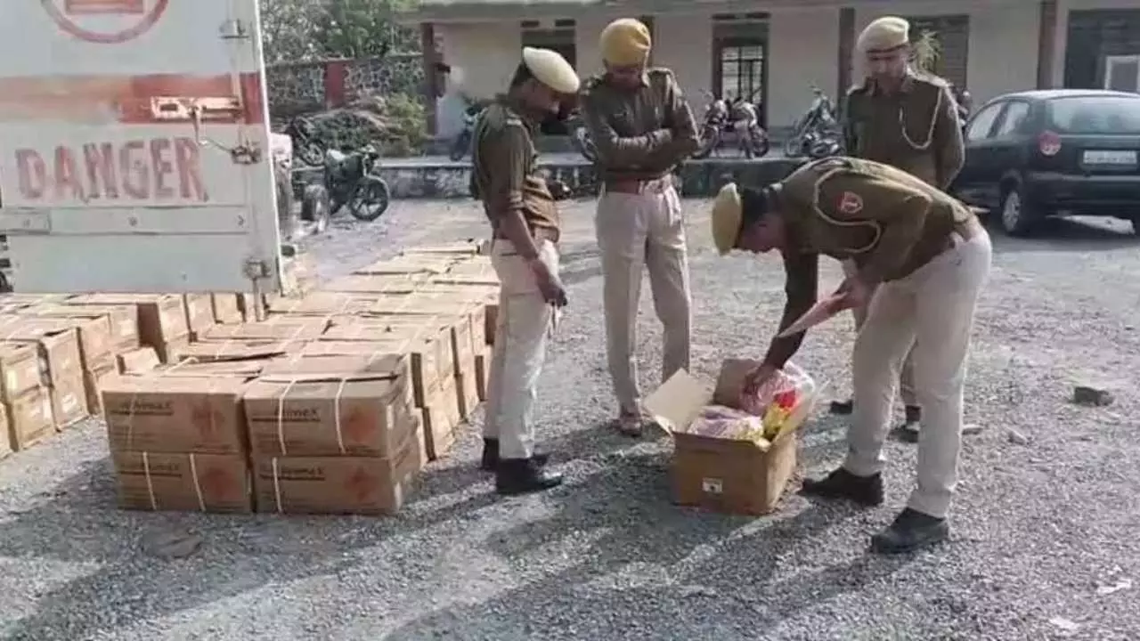 Rajasthan: 10 किलोमीटर तक के एरिये में तबाही लाने की थी साजिश, अवैध विस्फोटक से भरी पिकअप जब्त