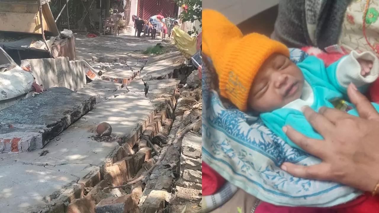 लखनऊ के अलीगंज में हादसा, मंदिर में गिरा मलबा, मासूम की जान गई लखनऊ के अलीगंज में हादसा, मंदिर में गिरा मलबा, मासूम की जान गई