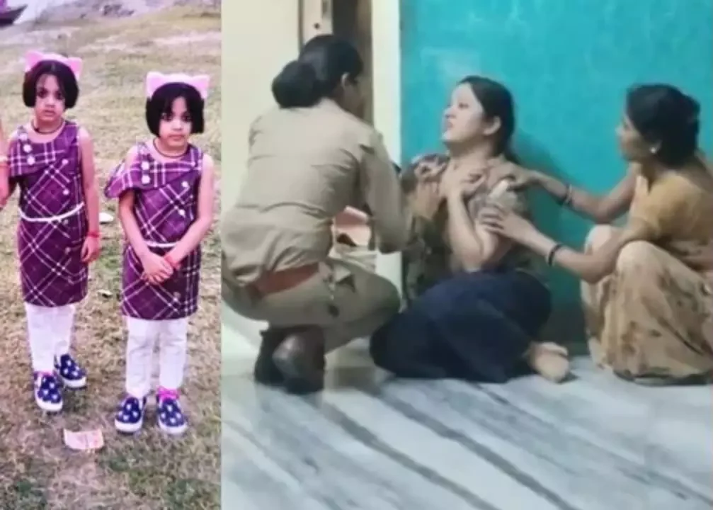 कानपुर में सनसनीखेज कांड: पत्नी पर शक के चलते दो मासूमों की हत्या