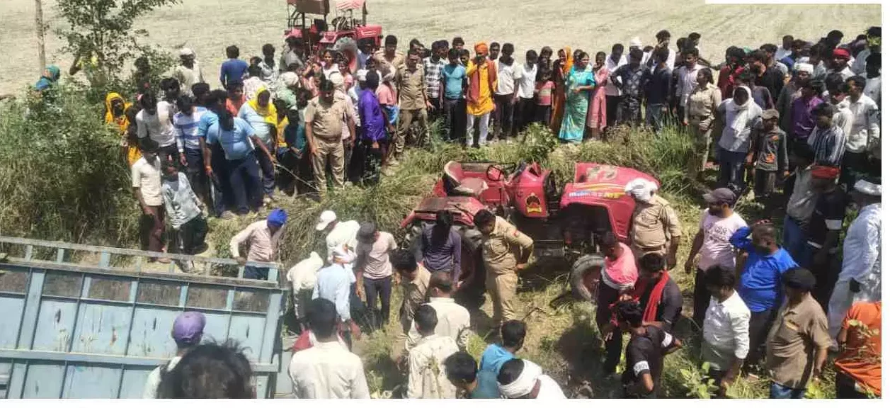 Lakhimpur Kheri News: मुंडन समारोह जा रहे लोगों से भरी ट्रॉली पलटी,5 लोगों की मौत,15 घायल