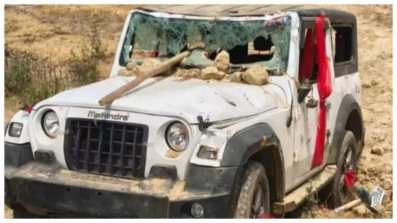 Sant Kabir Nagar News: रात के जश्न में मातम, थार की चपेट में आए बाराती