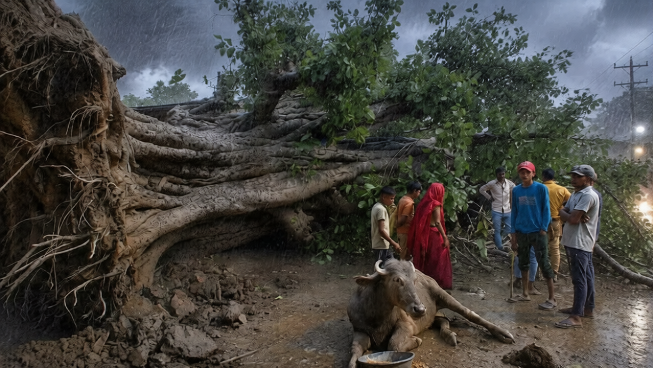 UP Weather News: यूपी में मौसम का अचानक बदला मिजाज, आंधी-बारिश ने मचाई भारी तबाही