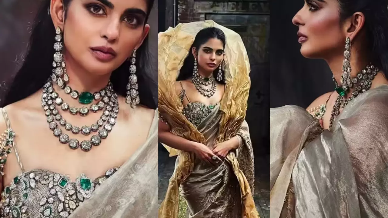 Isha Ambani Met Gala 2026: ईशा अंबानी के Met Gala 2026 में पहनी सबसे महंगी ड्रेस, सोने की साड़ी और हीरों का ब्लाउज, देखें