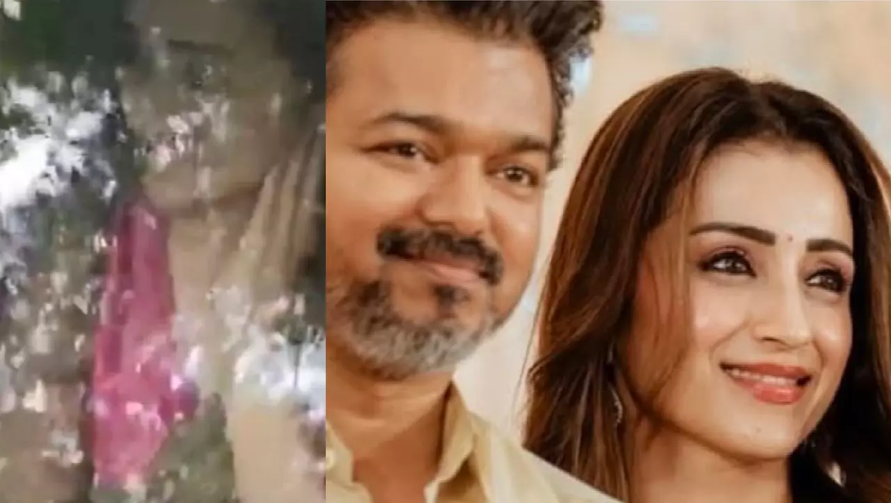 Trisha Krishnan Video: थलापति विजय की जीत के बाद उनके घर पहुँची Trisha Krishnan, देखें वीडियो