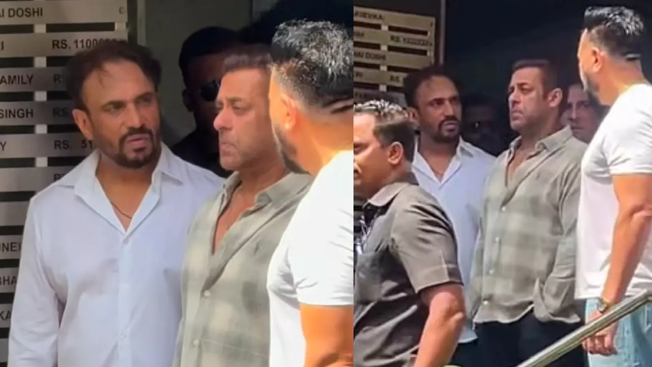 Salman Khan Kumud Rane Death: Salman Khan के करीबी Kumud Rane का निधन, अंतिम विदाई में भावुक दिखे भाईजान Salman Khan Kumud Rane Death: Salman Khan के करीबी Kumud Rane का निधन, अंतिम विदाई में भावुक दिखे भाईजान