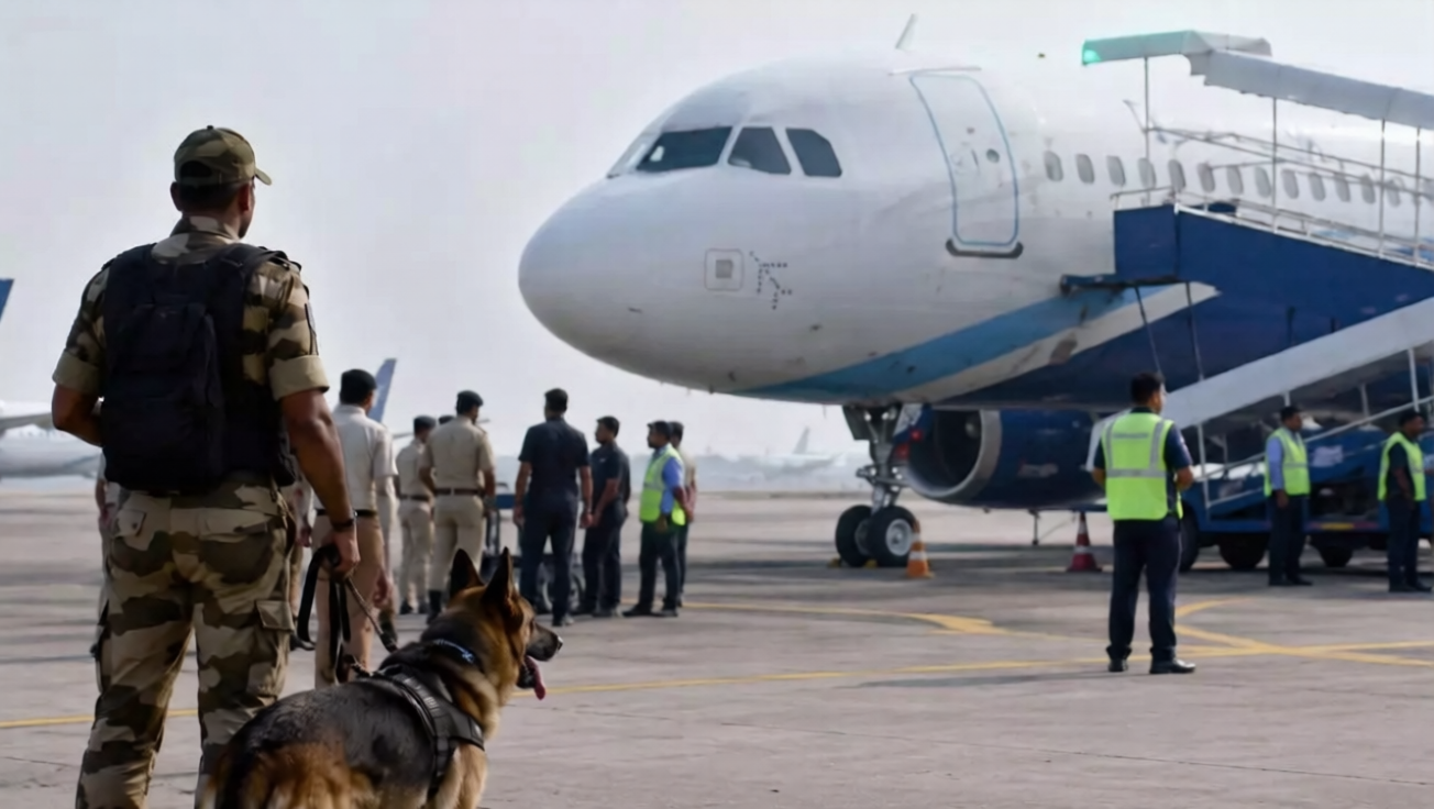 Lucknow Flight Bomb: लखनऊ-दिल्ली इंडिगो उड़ान पर बम की धमकी, टेकऑफ से पहले रोका गया विमान, जांच में जुटीं एजेंसियां Lucknow Flight Bomb: लखनऊ-दिल्ली इंडिगो उड़ान पर बम की धमकी, टेकऑफ से पहले रोका गया विमान, जांच में जुटीं एजेंसियां