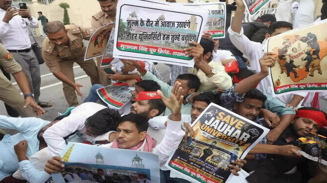Lucknow News: विधानसभा के बाहर सपा का प्रदर्शन, बुलडोजर कार्रवाई और सोनम वांगचुक मुद्दे पर सरकार को घेरा Lucknow News: विधानसभा के बाहर सपा का प्रदर्शन, बुलडोजर कार्रवाई और सोनम वांगचुक मुद्दे पर सरकार को घेरा