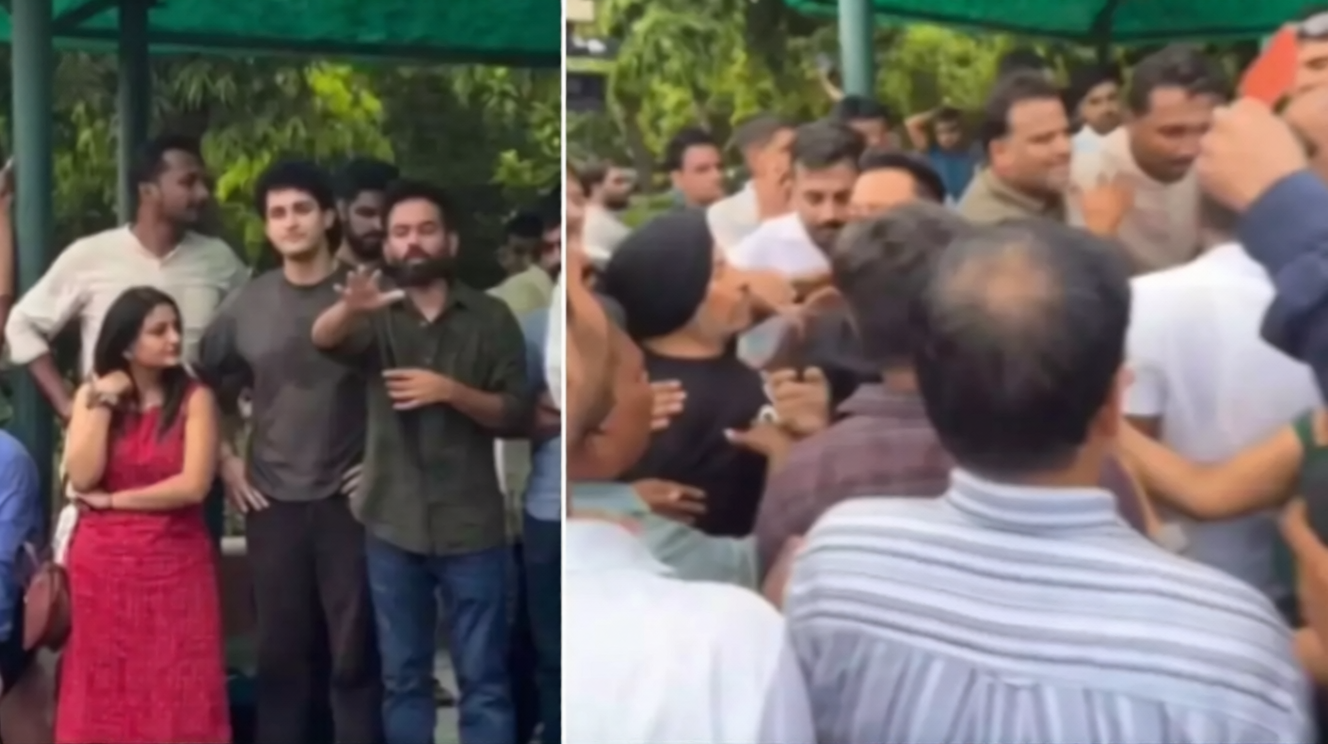 Abhijeet Dipke Park Meeting: सोसाइटी के पार्क में पहुंचे अभिजीत दीपके, लोगों ने लौटाया वापस Abhijeet Dipke Park Meeting: सोसाइटी के पार्क में पहुंचे अभिजीत दीपके, लोगों ने लौटाया वापस