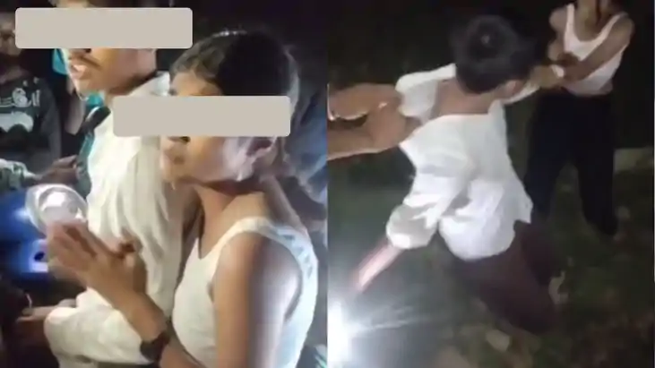 Jamui News: बिहार के जमुई जिले के सोनाई मड़वा में प्रेमी-प्रेमिका से कथित बदसलूकी का वीडियो वायरल, लड़की के गिड़गिड़ाने के बावजूद नहीं रुके युवक !