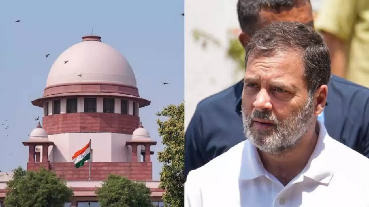 SC on Rahul Gandhi Case: सुप्रीम कोर्ट में राहुल गांधी के बयान पर सुनवाई, कोर्ट में हुई तीखी बहस SC on Rahul Gandhi Case: सुप्रीम कोर्ट में राहुल गांधी के बयान पर सुनवाई, कोर्ट में हुई तीखी बहस