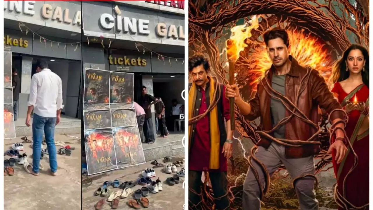 The Vvvan Film: The Vvvan का बॉक्स ऑफिस पर जलवा, बिहार में अनोखे अंदाज में फिल्म देखने पहुंचे दर्शक ! The Vvvan Film: The Vvvan का बॉक्स ऑफिस पर जलवा, बिहार में अनोखे अंदाज में फिल्म देखने पहुंचे दर्शक !